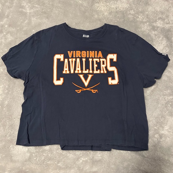 UVA Cropped Tee - Picture 1 of 4